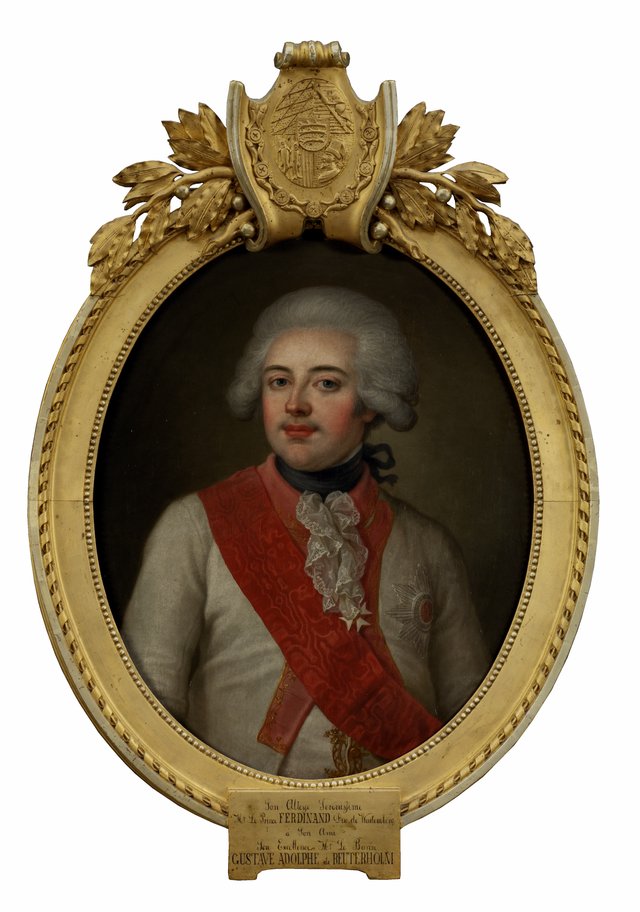 Ferdinand X (1763-1834), duke of Würtemberg, married to 1. Albertine of Schwarzburg-Sonderhausen, 2. Pauline of Metternich by Ulrika Pasch