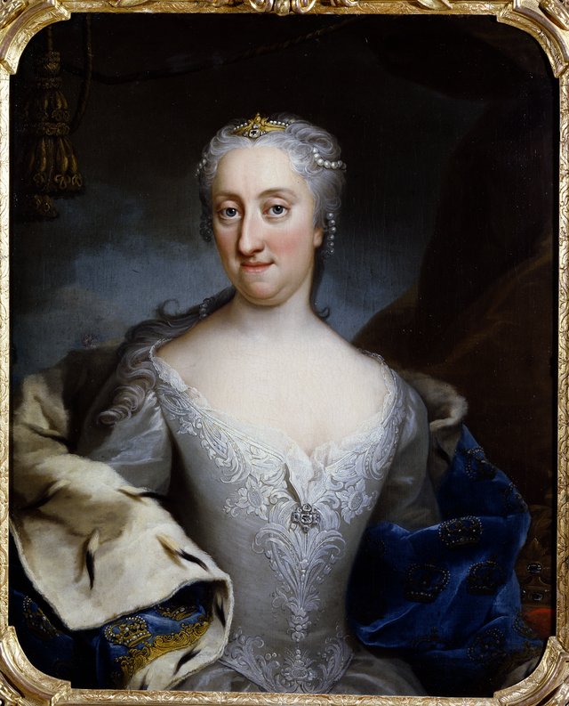 Ulrika Eleonora d.y. 1688-1741, drottning av Sverige by Martin van Meytens