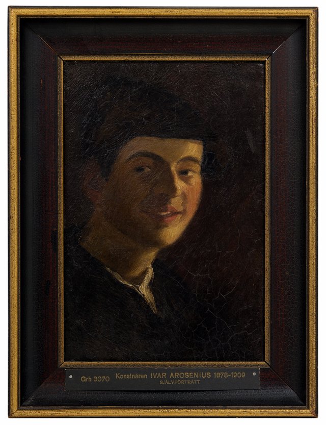 Ivar Arosenius (1878-1909), artist, cartoonist, married to Andrea Cecilia Eva Adler by Ivar Arosenius