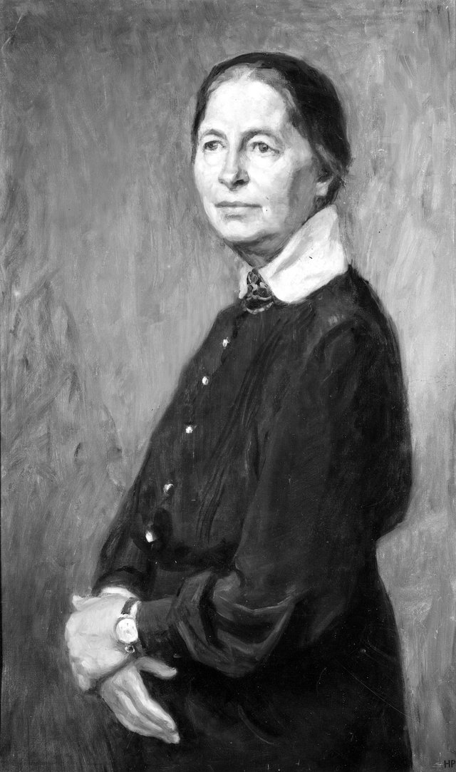 Portrait of Karolina Widerström by Hanna Hirsch-Pauli