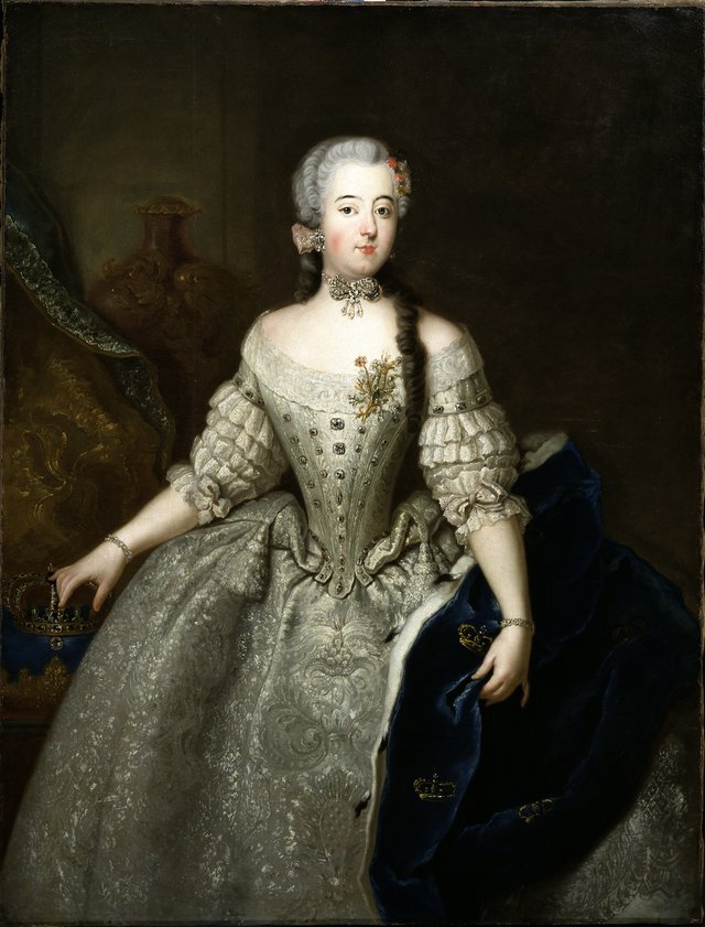 Portrait of Louisa Ulrika by Antoine Pesne