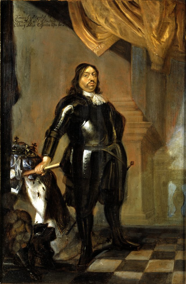 Karl X Gustav (1622-1660) King of Sweden by Abraham Wuchters