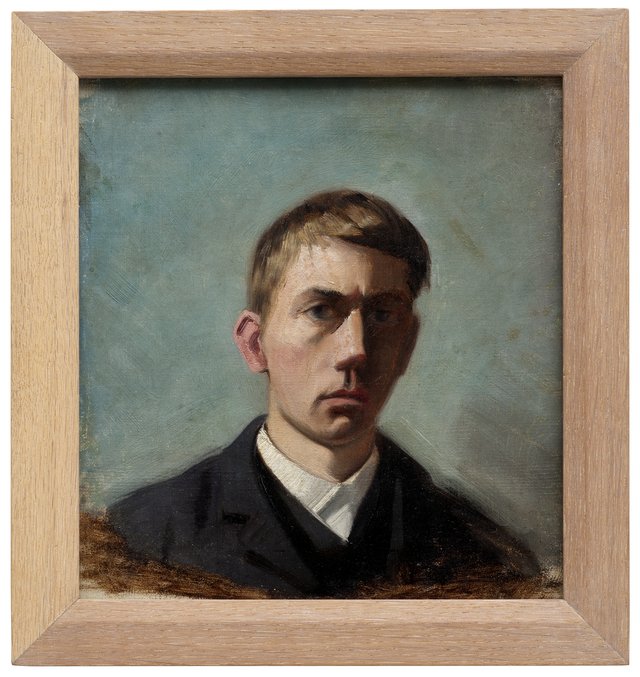 Självporträtt by Eugène Jansson