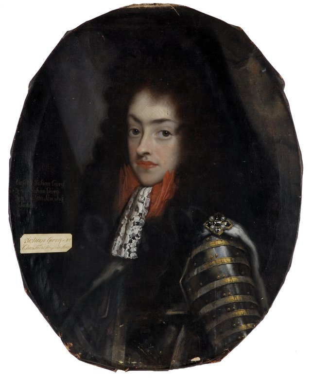 Johan Georg IV, 1668-1697, kurfurste av Sachsen by David von Krafft