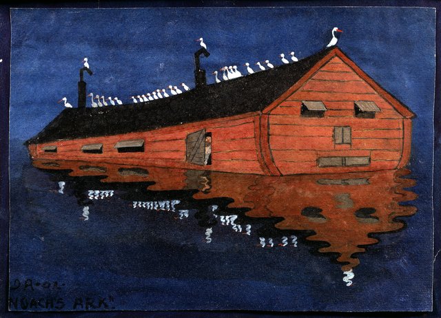 Noah's Ark by Ivar Arosenius