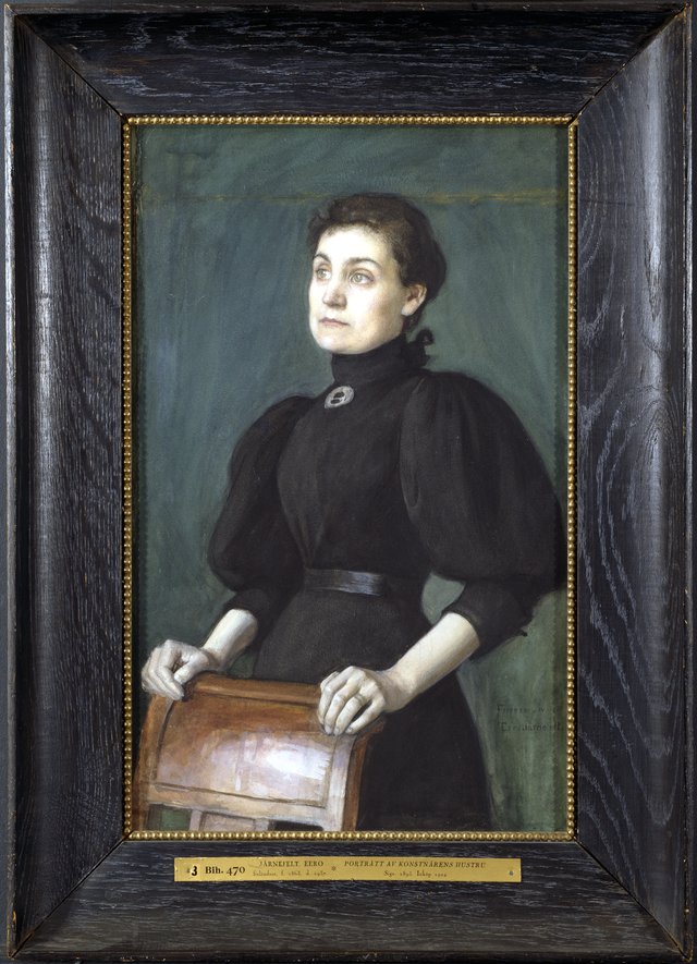 The Artist's Wife by Eero Järnefelt