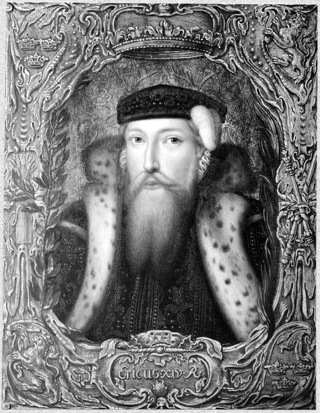 Erik XIV (1533-1577), king of Sweden, married to Karin Månsdotter by Ulrika Pasch