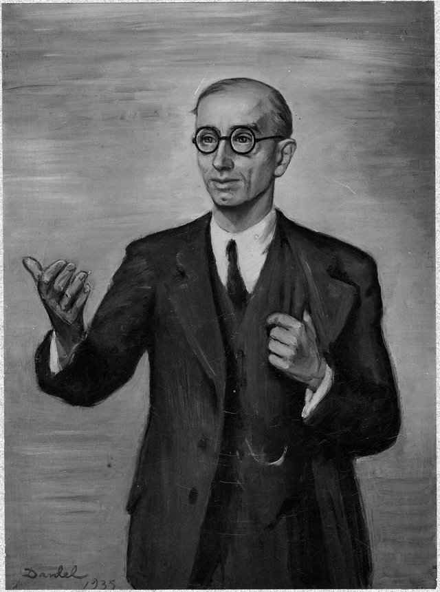 Ivan Bratt (1878-1956), medical doctor, director, married to 1. baroness Märta Stiernstedt, 2. Lisa Christersson, 3. Eva Mark by Nils von Dardel
