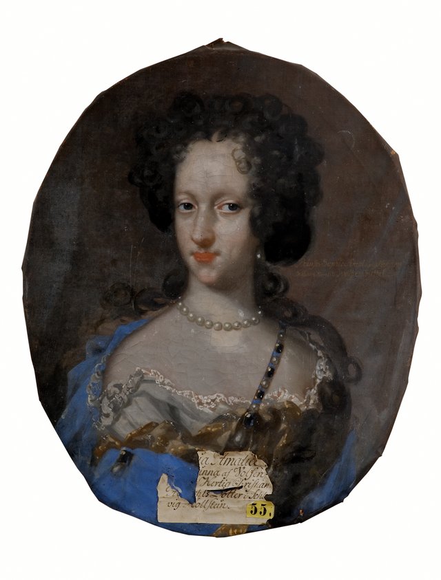 Sofia Amalia, 1670-1710, prinsessa av Holstein-Gottorp by David von Krafft