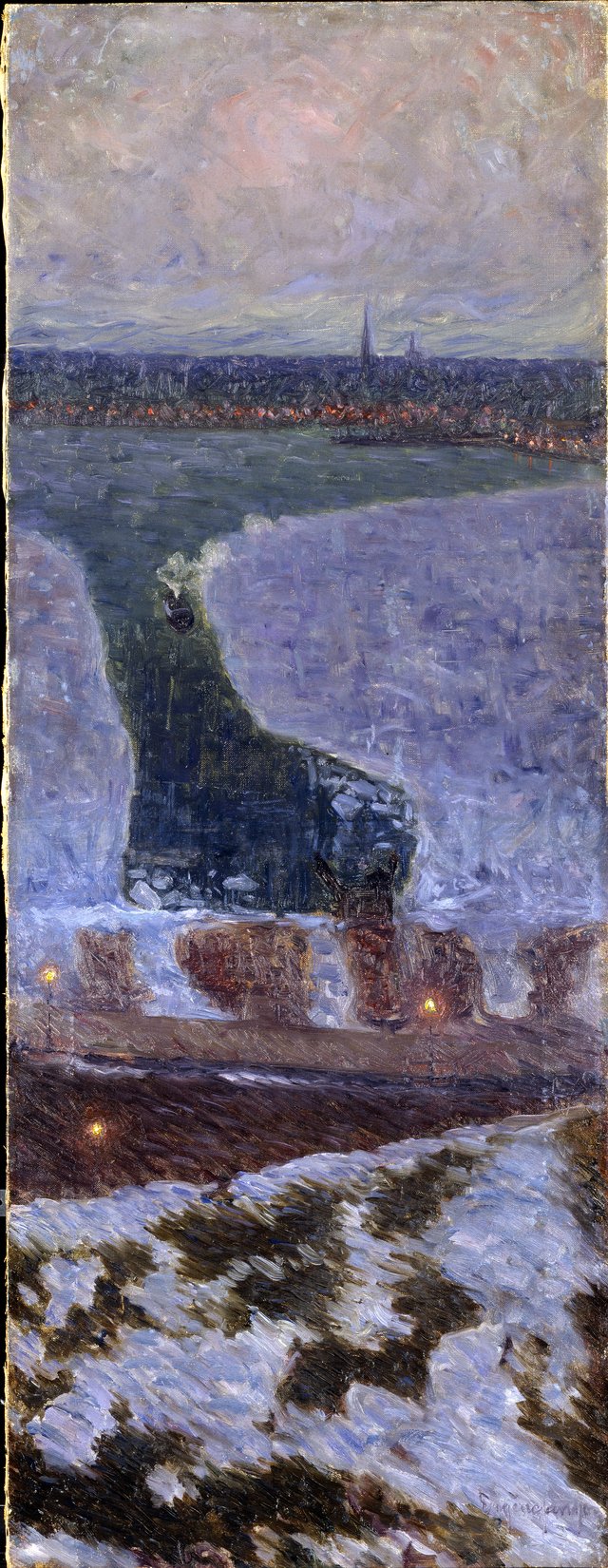 Riddarfjärden. A Stockholm Study by Eugène Jansson