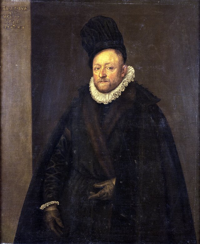 Portrait of a Man by Leandro Bassano
