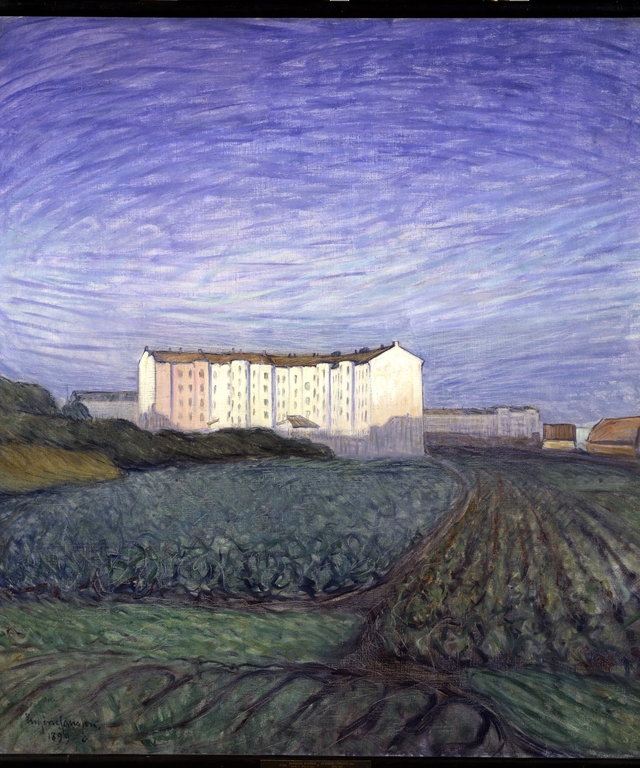 The Outskirts of the Town by Eugène Jansson