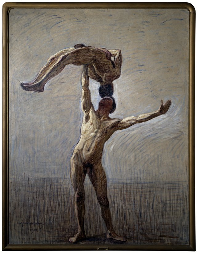 Athletes by Eugène Jansson