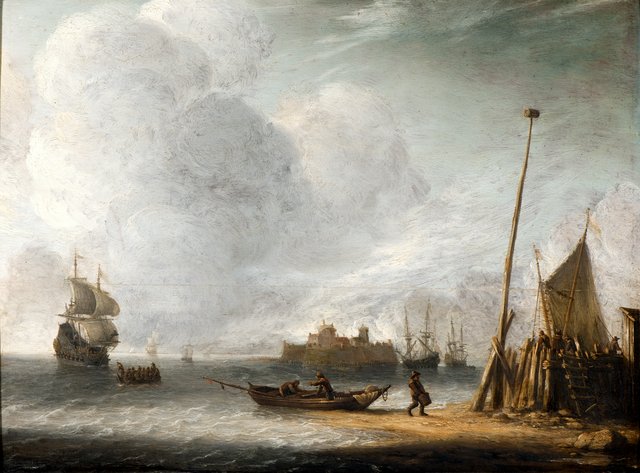 By the Seaside by Jan Abrahamsz Beerstraaten
