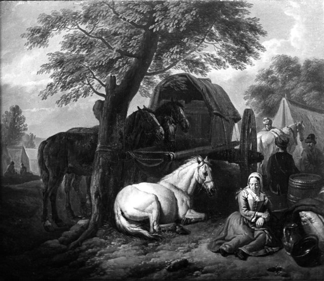 Field Camp by Pieter van Bloemen