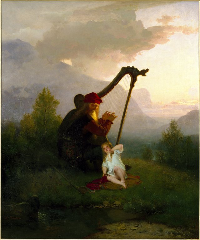 King Heimer and Aslög by August Malmström