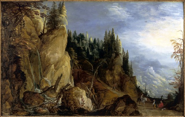 Mountain Landscape by Joos de Momper the Younger