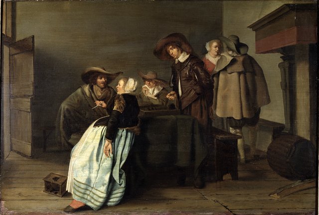 A Conversation by Pieter Codde