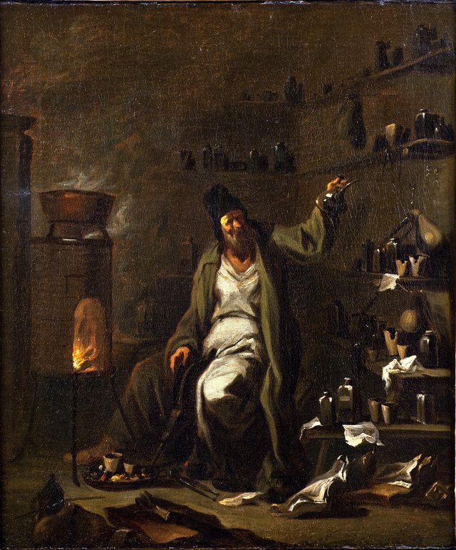 The Alchemist by Alessandro Magnasco