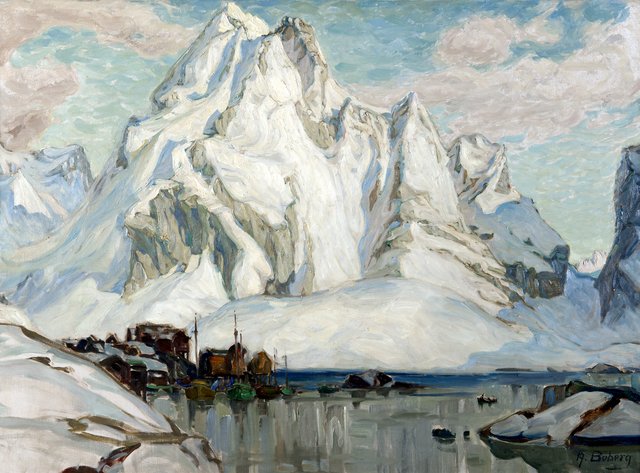 After the Massacre. Study from North Norway by Anna Boberg