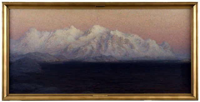 Mountains. Study from North Norway by Anna Boberg