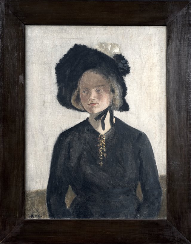 The Artist's Wife, Eva by Ivar Arosenius
