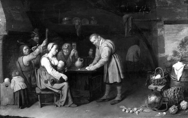 Interior with Merry Company by David Ryckaert III