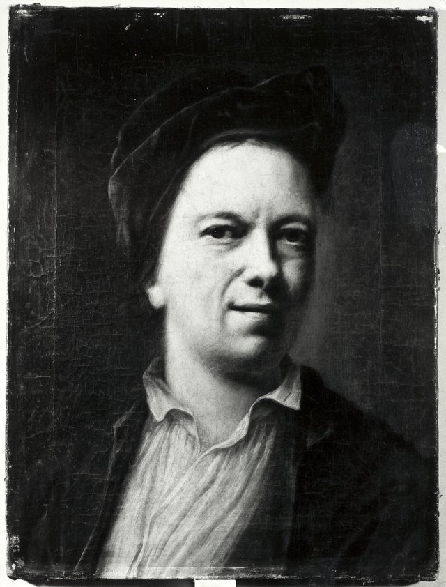 Portrait of a Man, possibly a Self-portrait by Balthasar Denner
