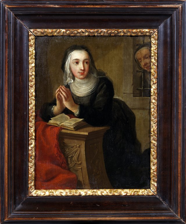 Kneeling Nun by Martin van Meytens