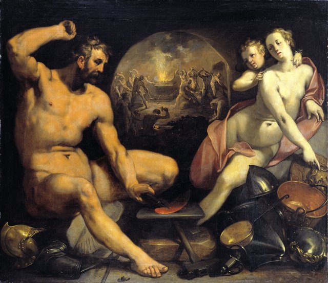 Venus and Vulcan by Cornelis van Haarlem