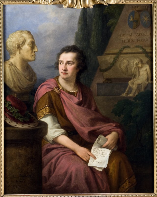 Baron Gustaf Adolf Reuterholm by Angelica Kauffmann