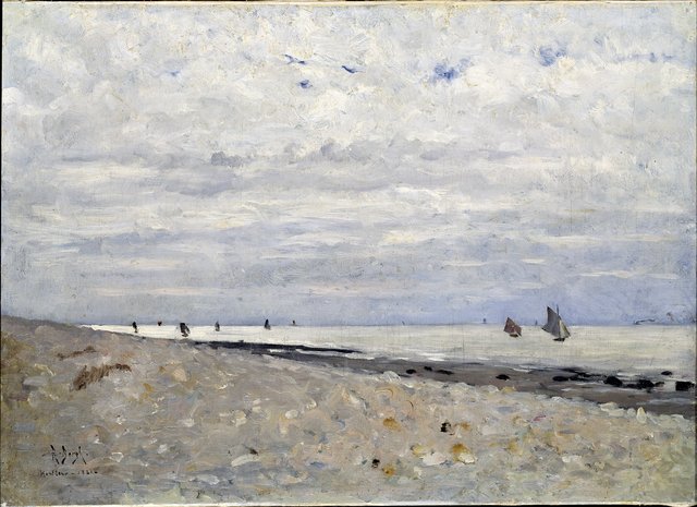 Sea Landscape off Honfleur by Richard Bergh