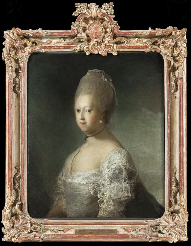 Caroline Mathilde, Queen of Denmark by Carl Gustaf Pilo