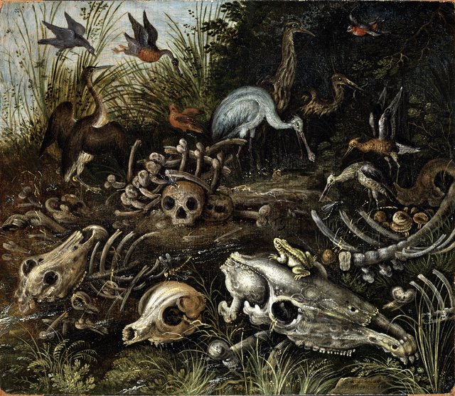 Memento mori by Roelant Savery