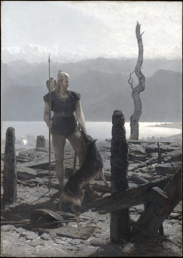 Frithiof's Return by August Malmström