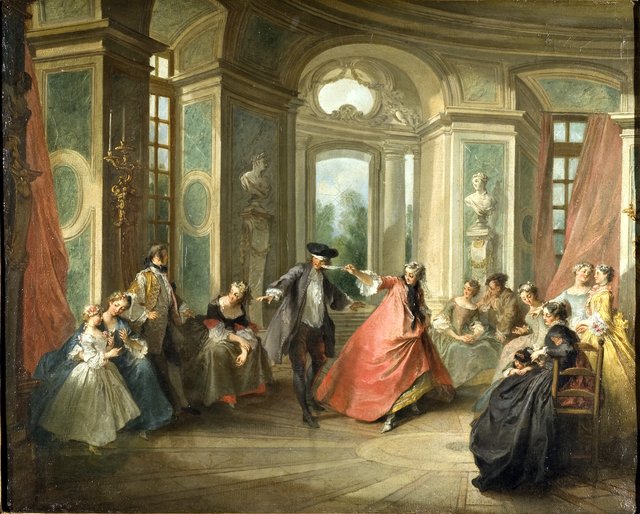 Blind Man's Buff by Nicolas Lancret