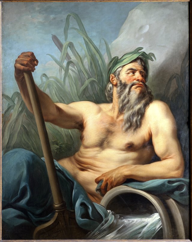 River God by Charles-André van Loo