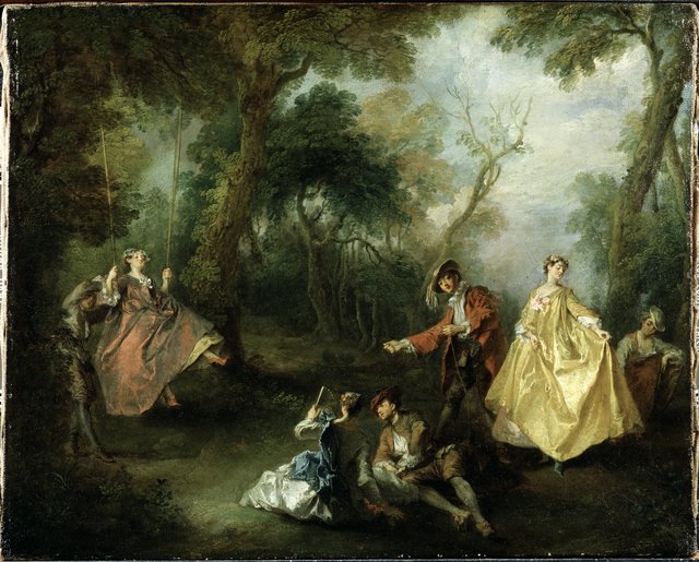 The Swing by Nicolas Lancret