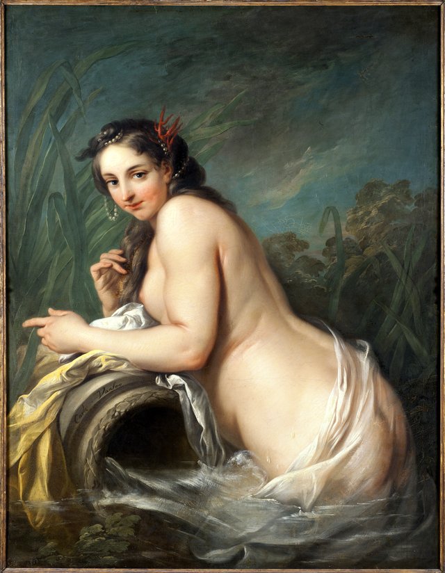 Naiad by Charles-André van Loo