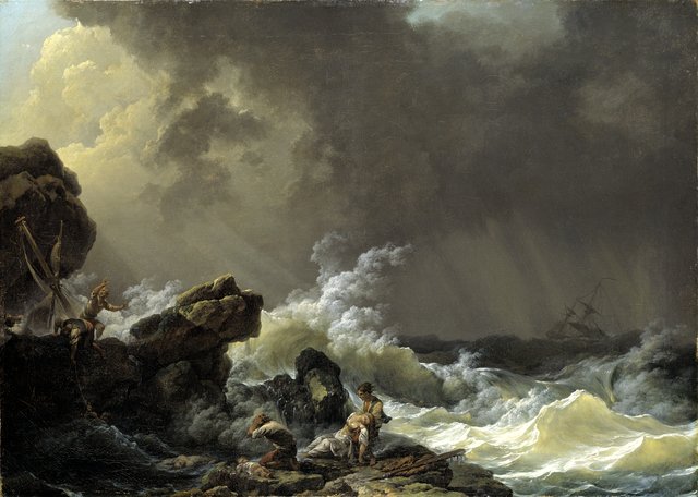 Shipwreck by Philip James de Loutherbourg