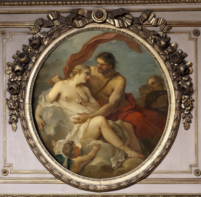 Jupiter and Callisto by Charles Joseph Flipart