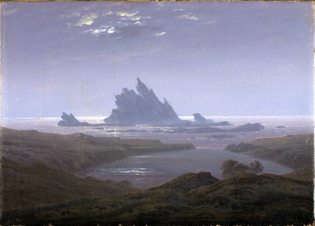 Reefs by the Seashore by Caspar David Friedrich
