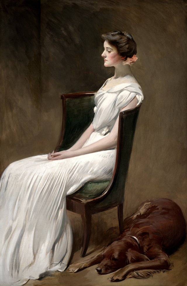 Miss Dorothy Quincy Roosevelt (later Mrs. Langdon Geer) by John White Alexander