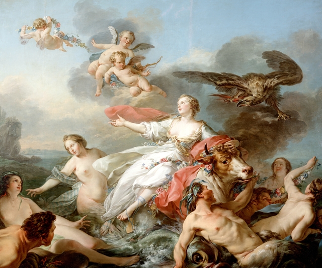 The Abduction of Europa by Jean-Baptiste Marie Pierre