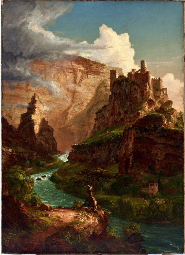 The Fountain of Vaucluse by Thomas Cole