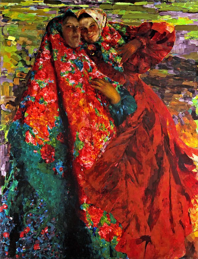 Peasant Women by Filipp Malyavin