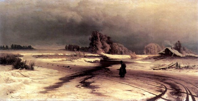 Thaw by Fyodor Vasilyev