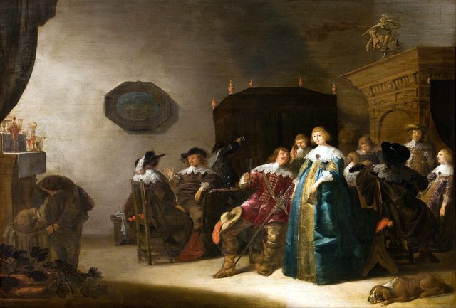 A Merry Company by Anthonie Palamedesz.