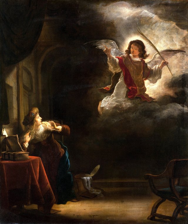 The Annunciation by Salomon Koninck