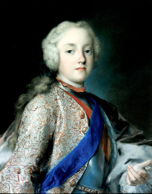Crown Prince Friedrich Christian of Saxony by Rosalba Carriera